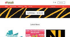 Desktop Screenshot of ohyeahbelfast.com